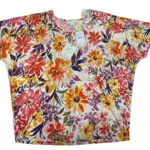 By Design Floral Blouse